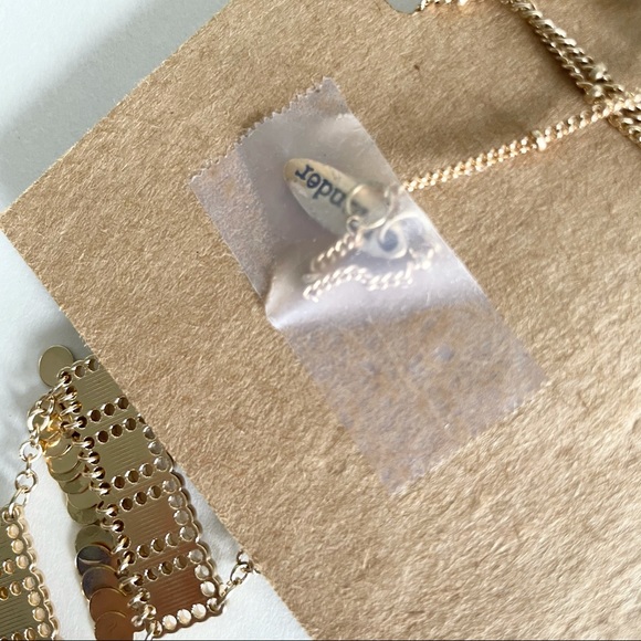 Plunder Design Gold Layered Necklace - Picture 12 of 15